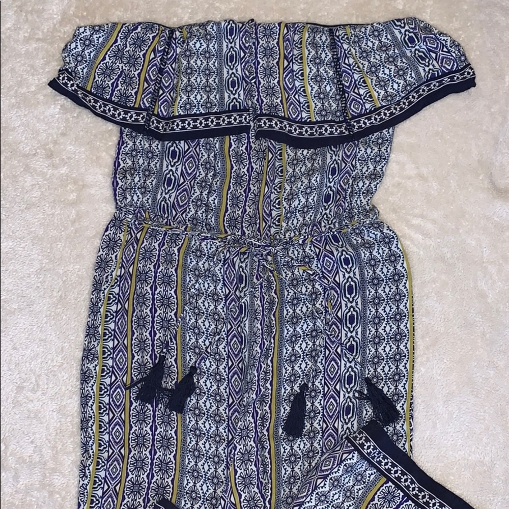 ASTR Strapless Jumpsuit